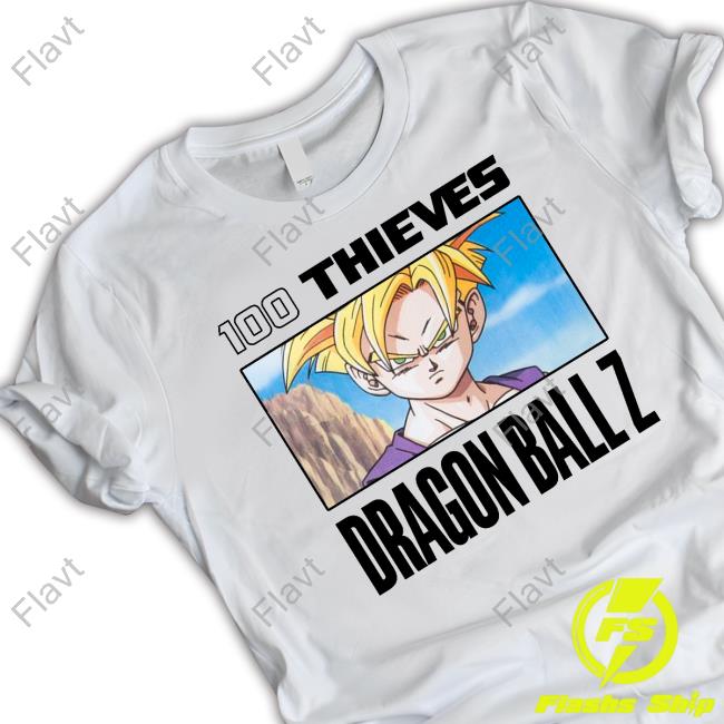 100 Thieves Dragon Ball Z Shirts